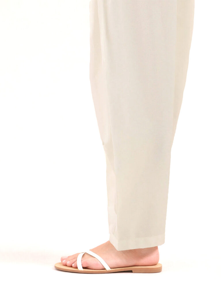 Second image of Solid Cambric Basic Shalwar